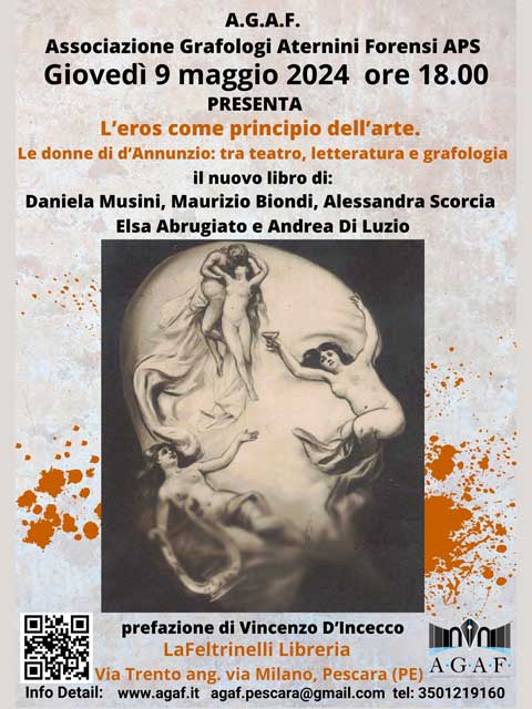 Galleria Immagini - Presentazione libro "L'Eros come Principio dell'Arte" - Libreria Feltrinelli, Pescara