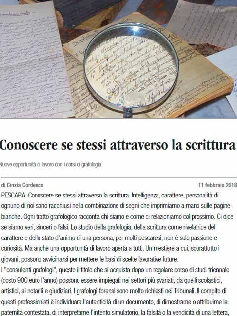 Conoscere se stessi attraverso la scrittura